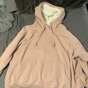 OLD NAVY SHERPA HOODIE